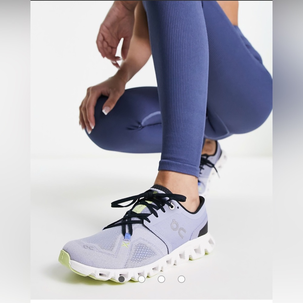 On Cloud X 3 Light Blue Running Shoes